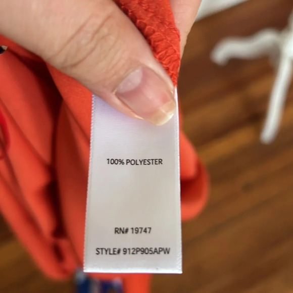 The Pioneer Woman Orange Kimono with Floral Print - Size S/M - Picture 8 of 8